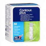 Teste glicemie Contour Plus, 50 bucati, Ascensia Diabetes Care
