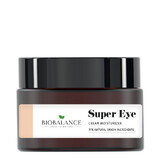 Super Eye Intensive Feuchtigkeitsspendende Augencreme mit hydrolysiertem Kollagen 3% + Hyaluronsäure 1,5% + Vitamin C 0,5% Bio Balance, 20 ml