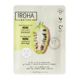 Anti-Aging-Gesichtsmaske mit Hyaluronsäure und Noni-Extrakt, 20 ml, Iroha