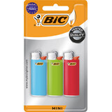 BIC Mini-Feuerzeuge, 3 Stück