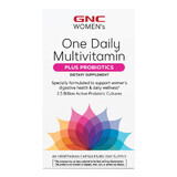 Gnc Women's One Daily Multivitamin Plus Probiotics, Multivitamin-Komplex für Frauen mit Probiotika Lab4, 60 Cps