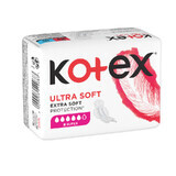 Ultra Soft Super saugfähige Einlage, 8 Stück, Kotex