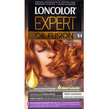 Loncolor Expert Vopsea de păr fără amoniac Oil Fusion 6.4 blond arămiu închis, 1 buc