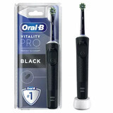 Elektrische Zahnbürste Vitality Pro Schwarz, Oral