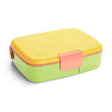 Cutie pentru pranz cu ustensile din inox Bento Lunch, +18 luni, Yellow, Munchkin