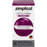 Simplicol Vopsea textile intensiv mov fructe de pădure, 550 g