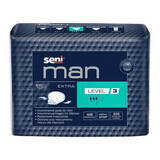 Extra Level Man urologische Pads, 15 Stück, Brüste