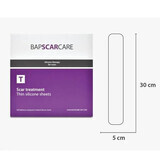 Pansament din silicon T 5x30 cm Bapscar Care, 10 bucati, Bap Medical