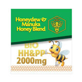 Bio HH&PP 2000 mg Honigtau & Manuka Honig Mischung MGO 500, 50 g, Alcos Bioprod