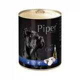 Nassfutter mit Kabeljau für Hunde Adult, 800 g, Piper