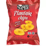 Dschungel-Chili-Bananenchips, 75 g, SaMai