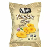 Bananenchips mit Knoblauchgeschmack, 75 g, SaMai