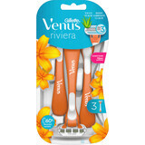 Gillette Venus Rasierapparate für Frauen, 3 Stück
