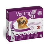 Antiparazitar extern pentru caini intre 25-40 kg Vectra 3D, 3 pipete, Ceva Sante