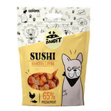 Huhn und Fisch Belohnungen für Hunde Sushi, 80 g, Mr Bandit