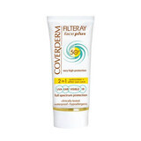 Filteray Face Spf 50 Dry/Sensitive, light beige, 50 ml, Coverderm