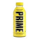 Prime Hydration Drink Lemonade, Bautura pentru Rehidratare cu Aroma de Limonada, 500 ml