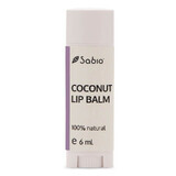 Balsam de buze Coconut, 6 ml, Sabio