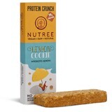 Roh-veganer Protein Crunch Protein-Riegel, Zitronen-Keks, 60 g, Nutree
