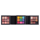 Ultimate Collection, Set 3 Mini Palete Farduri Vegane, 3 x 9 Nuante, Profusion Cosmetics, 164 gr, Biocart