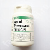 Acetyl Resveratrol cu Fulvicin, 60 capsule, Raco