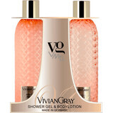 Vivian Gray Neroli &amp; Amber Douchegel + Body Lotion Set, 1 st