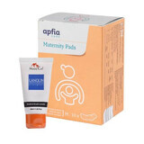 Pachet Unguent lanolina + Tampoane postnatale Apfia Care, 40 ml + 10 bucati, Mommy Care