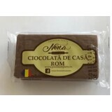 Ciocolateria Nona Baton de ciocolată de casă cu rom, 60 g