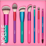 Noelle Set of 7 Candy makeup brushes, 1 Set