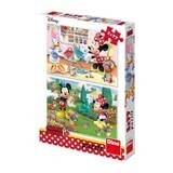 2 in 1 Puzzle Minnie bei der Arbeit, Dino Toys