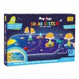 Puzzle cu doua fete  Sistemul Solar, Imagimake