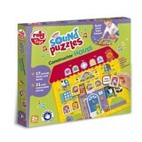 Puzzle with sounds, +2 years, House, Reig