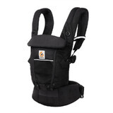 Tragesitz Adapt Soft Flex Mesh, Onyx Schwarz, Ergobaby