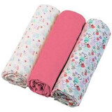 Set van 3 textielen luiers BBC, 70x70 cm, BabyOno