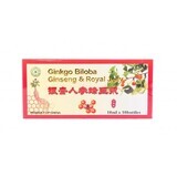 Ginkgo Biloba, Ginseng und Gelée Royale 10 ml, 10 Fläschchen, Sanye