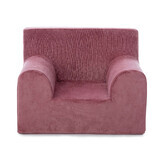 Kindersessel aus Samt, Antique Pink, Twindeco