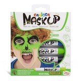 Set aus 3 Lederfarben Monster, Maskup, Carioca