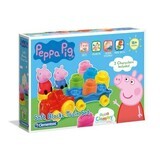 Peppa Pig Würfel Zug Set, +18 Monate, Clementoni