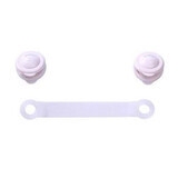 Universal door locks, white, Babyono