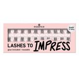 Gene false Lashes To Impress, 07 - Gebündelte Einzelwimpern, 20 Stück, Essence