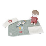 Play set with Jim doll and doctor accessories, +12 months, Little Dutch