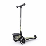 Highwaykik 2 foldable children's scooter with toy carrier, +2 years, Lifestyle Green line, Scoot &amp; Ride