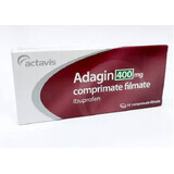 Adagin 400 mg, 10 comprimate, Actavis