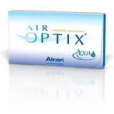 Lentile de contact Air Optix Aqua, -0.50, 6 bucati, Alcon