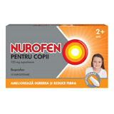 Children's Nurofen 125 mg, 2 years, 10 suppositories, Reckitt Benckiser Healthcare