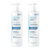 Pachet Gel de curățare ultra-nutritiv Dexyane Ducray, 400 ml + 400 ml, Ducray