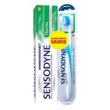 Pachet Pasta de dinti Fluoride Sensodyne, 100 ml + Periuta de dinti Expert Sensodyne, Medium, Gsk