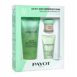 Pachet Pate Grise anti-imperfectiuni Gel spumant curatator, 200 ml + Crema L'Original, 15 ml + Masca cu carbune, 50 ml, Payot