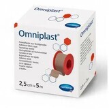 Plasture textil hipoalergen pe suport textil Omniplast (900441), 2.5cmx5m, Hartmann