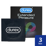 Prezervative Extended Pleasure, 3 Stück, Durex